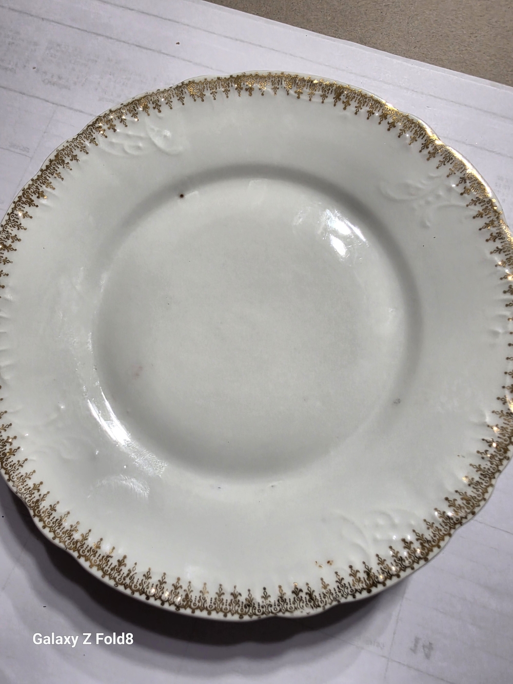 Vintage Carlsbad Austria Porcelain Salad Plates - Set of 5 - Size ( 7.5 )